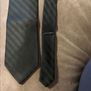 Claiborne Black Striped Tie